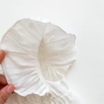 【66-100cm】ロンパース ベビー 女の子 花刺繍 スクエアネック - 画像 (8)