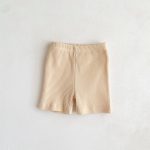 【66-90cm】ショートパンツ ベビー リブカジュアル - 画像 (5)