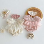 【66-90cm】ロンパース ベビー おしゃれ ふわふわ チューリップ - 画像 (3)