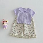 【80-120cm】Tシャツ パステルカラー 柔らか 女の子 トップス - 画像 (15)