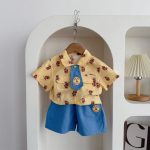 【73-100cm】セットアップ ネクタイ付き 可愛い - 画像 (6)