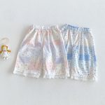 【73-120cm】パンツ 蝶結び柄 履きやすい ボトムス - 画像 (3)