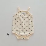 【66-90cm】キャミロンパース ベビー プリント 着心地良い - 画像 (8)