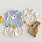 【73-110cm】Ｔシャツorパンツ 可愛い トリ 可愛い ベビー服 - 画像 (6)