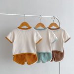 【66-100cm】セットアップクマ柄配色 - 画像 (11)