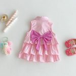 【73-100cm】ワンピース ベビー 蝶結び キャラクター - 画像 (3)