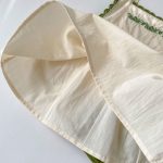 【66-100cm】セットアップ ベビー 無地 刺繍 ナチュラル - 画像 (10)