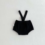 【66-90cm】サロペットorTシャツ カジュアル シンプル 赤ちゃん服 - 画像 (12)