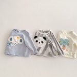 【73-120cm】Tシャツ 男の子ワッペン付き 可愛い トップス - 画像 (6)
