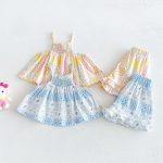 【73-120cm】キャミセットアップ ベビー 女の子 花柄 - 画像 (8)