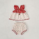 【73-110cm】セットアップ ベビー さくらんぼ キャミソール - 画像 (5)