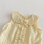 【73-100cm】ワンピース ベビー 女の子 スウィート ドット - 画像 (5)