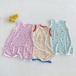 【66-90cm】カバーオール ベビー ドット カートゥーン - 画像 (6)
