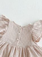 【66-90cm】ロンパースドレス ベビー スウィート レース - 画像 (10)