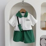 【73-100cm】セットアップ ダイナソー 可愛い トップス&ボトムス - 画像 (9)