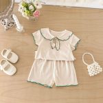 【66-110cm】セットアップ 柔らか 無地 肌に優しい ベビー服 - 画像 (13)