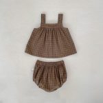 【73-110cm】セットアップ ベビー チェック柄 レトロ - 画像 (7)