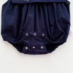 【66-90cm】ロンパース ベビー ナチュラル 花刺繍 スクエア襟 - 画像 (20)