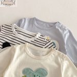 【73-120cm】Tシャツ 男の子ワッペン付き 可愛い トップス - 画像 (14)
