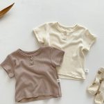 【66-90cm】セットアップ 熊さん 可愛い サロペット&Tシャツ - 画像 (14)