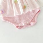 【66-90cm】キャミロンパースワンピース ベビー 女の子 チュール - 画像 (10)