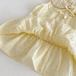 【73-100cm】ワンピース ベビー 女の子 スウィート ドット - 画像 (7)