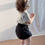 【73-100cm】セットアップ ベビー おしゃれ 北欧風 蝶結び - 画像 (5)