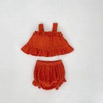 【66-100cm】セットアップ ベビー 女の子 スウィート ドット - 画像 (5)