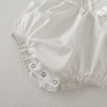 【66-90cm】ロンパース ベビー スウィート レース フリル袖 - 画像 (11)