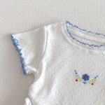 【73-120cm】フリルTシャツor刺繍サロペットorサロペットスカート 可愛い 子供服 - 画像 (16)