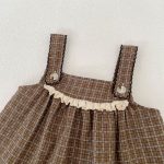 【73-110cm】セットアップ ベビー チェック柄 レトロ - 画像 (10)