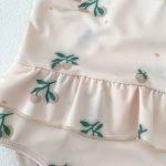 【80-120cm】水着 花柄 フリル 伸縮性あり 水遊び - 画像 (11)