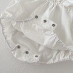 【66-90cm】ロンパース ベビー スウィート レース フリル袖 - 画像 (12)