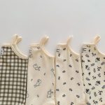 【66-90cm】キャミロンパース ベビー プリント 着心地良い - 画像 (5)