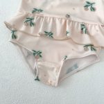 【80-120cm】水着 花柄 フリル 伸縮性あり 水遊び - 画像 (12)