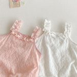 【66-90cm】ロンパース ベビー フリル キャミ おしゃれ - 画像 (12)