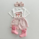 【66-100cm】ロンパース or Tシャツ ベビー プリント コットン - 画像 (14)