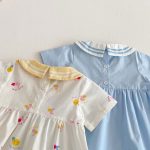 【73-120cm】ワンピース ベビー 女の子 可愛い セーラー - 画像 (14)