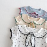 【66-110cm】セットアップ 柔らか 無地 肌に優しい ベビー服 - 画像 (18)