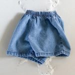 【66-100cm】ショートパンツ ベビー デニム 韓国風 - 画像 (3)
