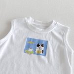 【73-100cm】シャツ or ベスト or ショートパンツ ベビー チェック カートゥーン - 画像 (11)