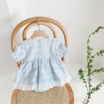 【66-90cm】ロンパースワンピース ベビー フリル付き ハート柄 - 画像 (16)