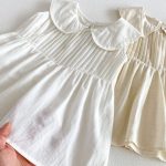 【73-110cm】ワンピース ベビー 女の子 コットン ノースリーブ - 画像 (12)