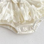 【66-90cm】ニットベスト or サロペットロンパース ベビー 女の子 おしゃれ チュール - 画像 (12)