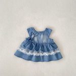 【66-100cm】セットアップ ベビー デニム レース トップス&ブルマ - 画像 (11)
