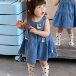 【73-100cm】デニムワンピース ウサギ ディリー 女の子 - 画像 (9)