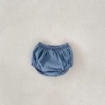 【66-100cm】セットアップ ベビー デニム レース トップス&ブルマ - 画像 (12)
