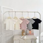 【80-160cm】Tシャツ 柔らか 半袖 トップス - 画像 (9)