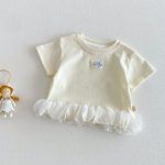 【73-120cm】Tシャツ 可愛い 女の子 おしゃれ トップス - 画像 (4)