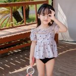 【90-130cm】水着 パターンプリント スイムウェア - 画像 (4)